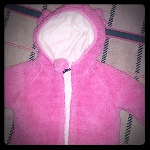 Baby girl snowsuit